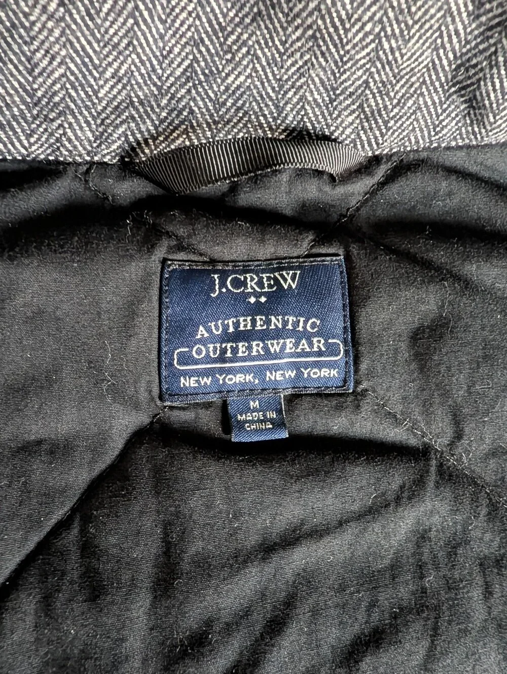 J. Crew vest full layer